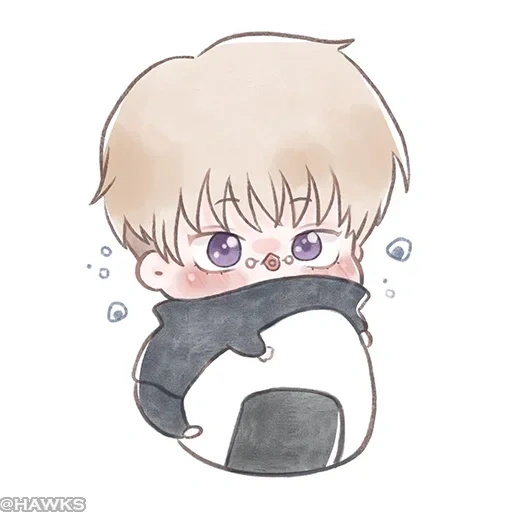 gambar, chibi bts, chibi bts taehen, bcts taehen chibiki, gambar lucu anime