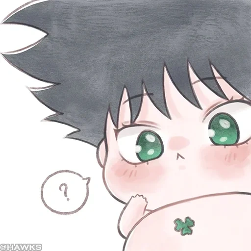 izuku, ide anime, anime lucu, karakter anime, gambar anime yang indah