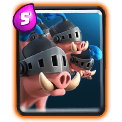 клеш рояль, clash royale, clash royale royal hogs, королевские свиньи клеш рояль, королевские кабаны клеш рояль