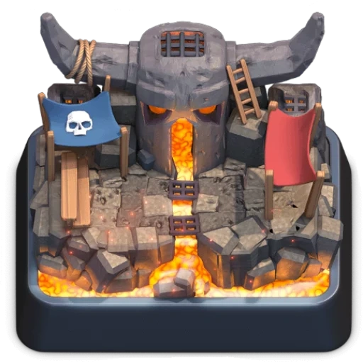 clash royale, набор клеш рояль, арена clash royale, 4 арена клеш рояль, клеш рояль игровой домик пекка