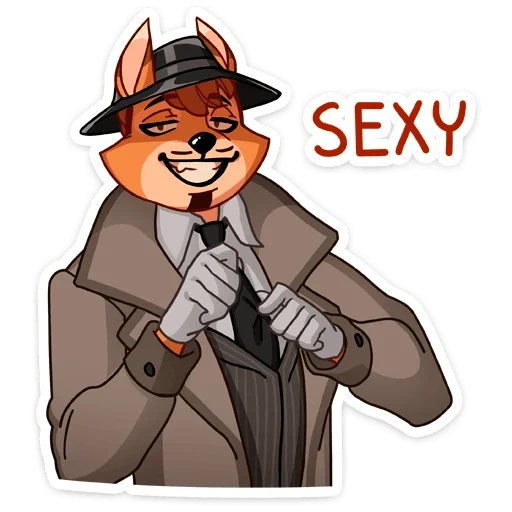 roy the fox, character, detective roy