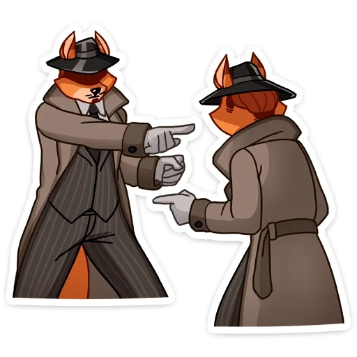 animation, roy the fox, detective roy, art detective