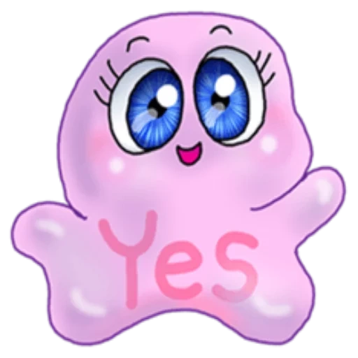 amoeba, smiles, a toy, amoeba smile, badass adorable kirby