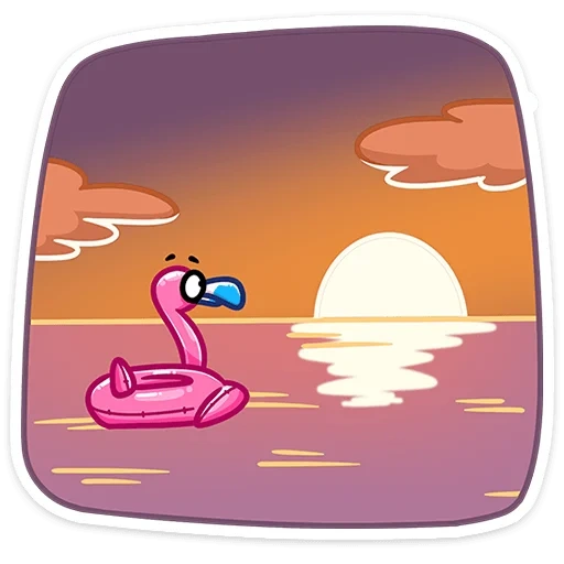 rossi, flamingo, flamingo circle, flamingo animation, happy tree friends nutty