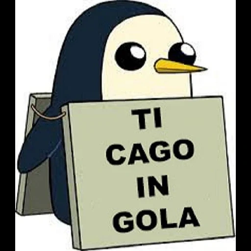 meme, anime, gunter, gunter dengan tanda, piring penguin