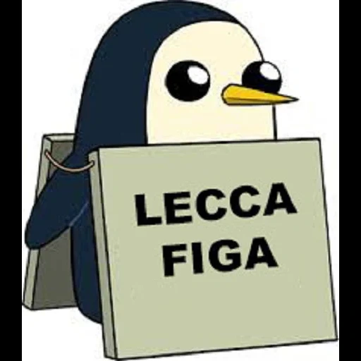 un meme, anime, gunther, pinguino di gunther