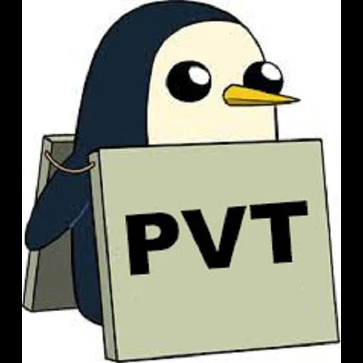 pingu, anime, gunter, gunther