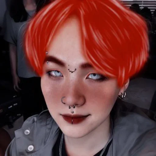 девушка, арты bts, тэхён эдит, bts fanart, чонгук ibispaint x