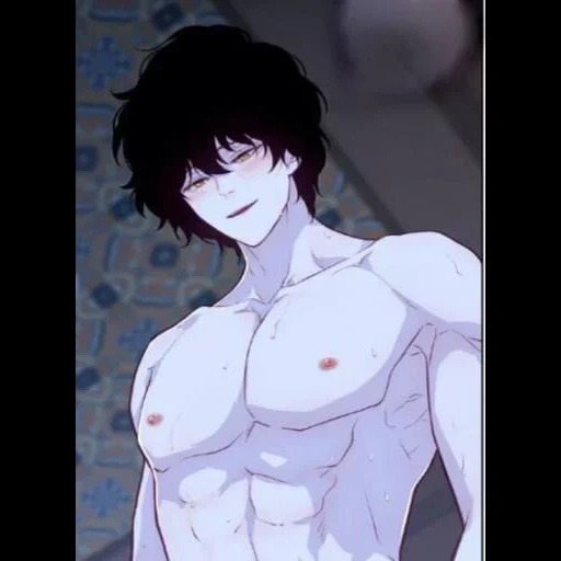 manhua, cartoon animation, cartoon character, anime cute boy, mrs giselle's isaac blood