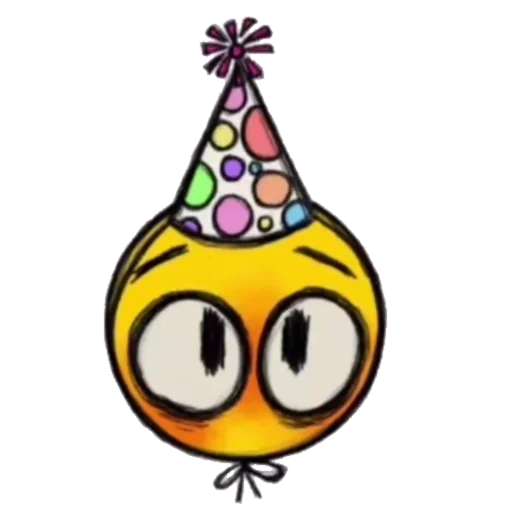 emoji is sweet, smiley cap, smiley emoticons, festive smiley, smiley birthday