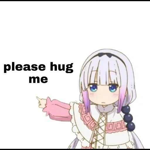 anime, meme anime, kanna kamui, battute di anime, personaggi anime