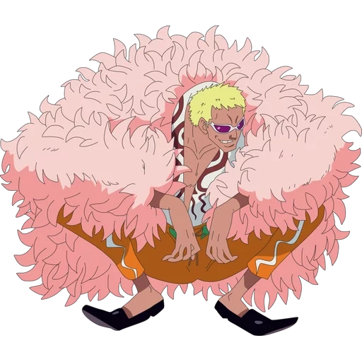 doflamingo, дофламинго, дофламинго ван пис, дофламинго донкихот, дон кихот дофламинго