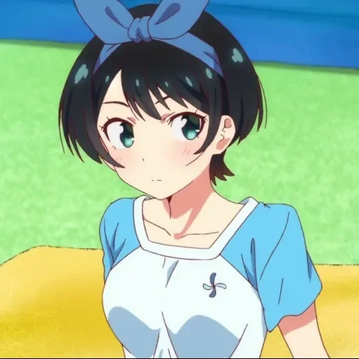 linda anime, rukasarashina, menina anime, personagens de anime, os personagens do anime da garota