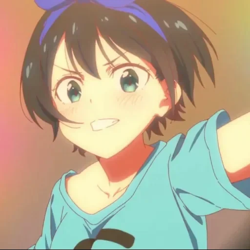 anime, gambar, seni anime, anime ruka sarashina, kanojo okarishimasu musim 1 episode 1