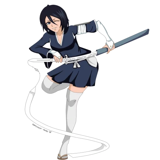 rukia kuchki, pendekar pedang, kapten rukia kuchki, kojia shinkami, shinkami lujia