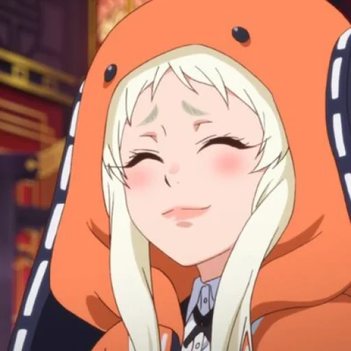 kakegurui, runa yomozuki, personagens de anime, emoção maluca runa yomozuki, anime emoção louca runa yomozuki