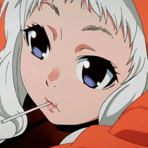 runa yomozuki, gadis anime, karakter anime, gambar anime yang indah, kegembiraan gila runa yomozuki