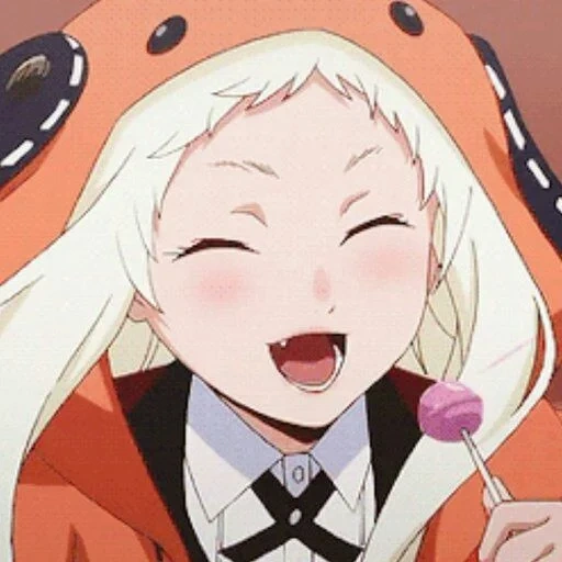kakegurui, anime süß, kakegurui runa, anime charaktere, verrückte aufregung runo yomozuki