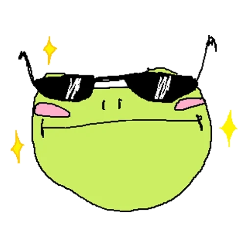 joke, animated, green frog