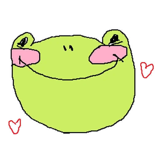 frog, loves are cute, frog drawings are cute