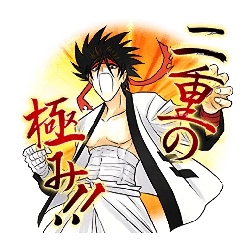 anime, sagara sanosuke, personajes de anime, nobukhiro vatsuki, arte de sagara de sanosuke