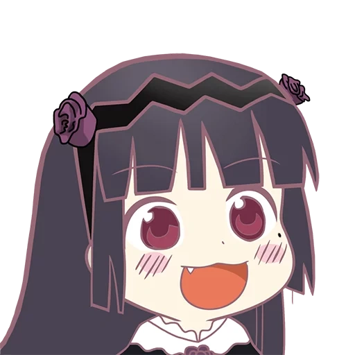 chibi, anime kawai, kawai anime, kuronko chibi, kuroneco anime