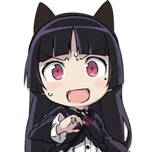 anime, kurochi koda, kuroichi chibi, ru ruizi anime, anime charaktere