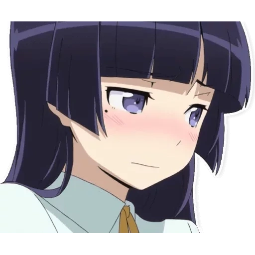 kuronezi, oreimo 2, li li li, personagem de anime, minha irmã não pode ser tão fofa