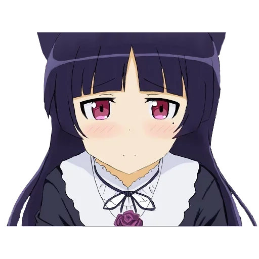 kuronko, kuronko chan, anime girls, ruri goko anime, anime characters