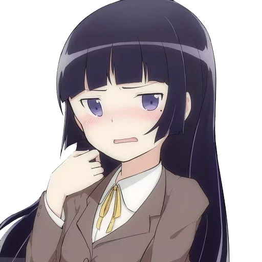 jours, anime, anime, kuroneko, ruri gokou