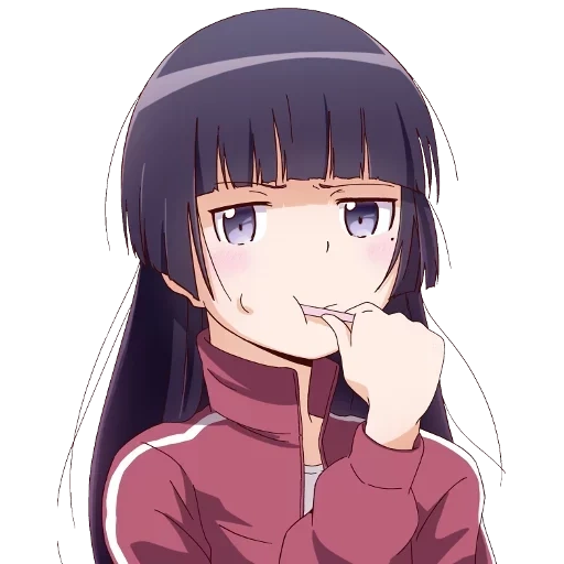 kuronko, ruri chan, gokou ruri, anime girls, kuroneko ruri gokou pantry