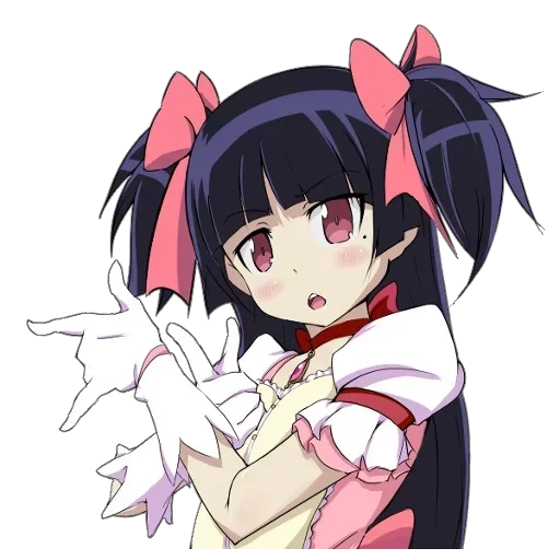 koda kurochi, madoka kaname, rurie goko neko, anime de kurochiko, kirilyn kuroneko