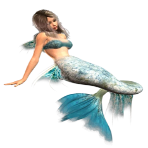 la sirena, mermaid 3d, bella sirena, la sirena senza sfondo, sintesi di la fiaba della sirenetta di andersen