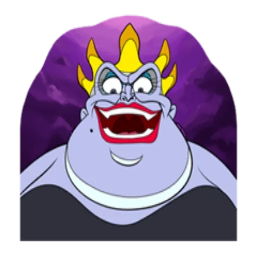 ursula, ursula giant, the little mermaid of ursula, ursula crown little mermaid, ursula the little mermaid the soul of poverty and unhappiness