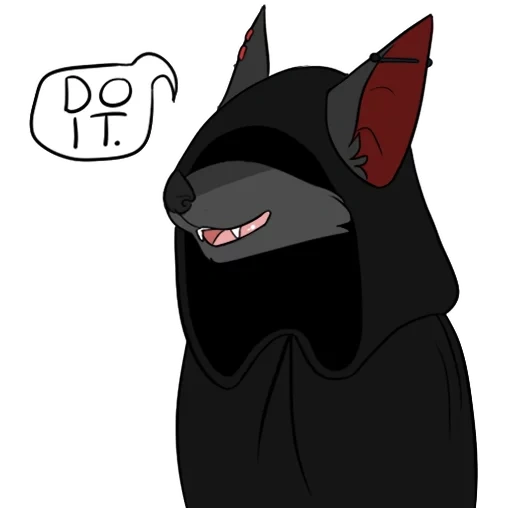 аниме, черный кот, кошачий арт, бэтмен кошка