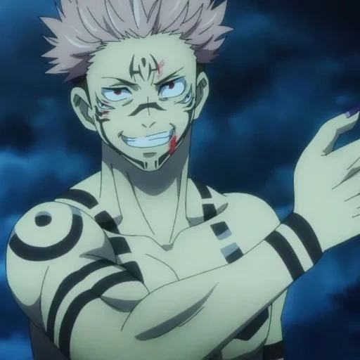 anime, jujutsu, jujutsu kaisen, personnages d'anime, bataille magique de l'anime sukuna