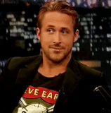 ryan gosling, entrevista con gosling, ryan gosling theo, ryan gosling cara completa, entrevista con ryan gosling