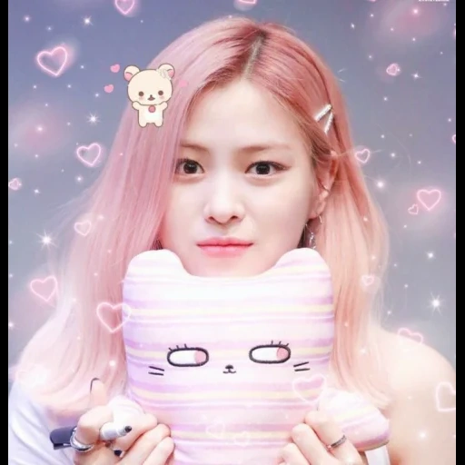 la ragazza, polvere nera, eugene izzie, autografato da itzy ryujin, aesthetic kpop itzy ryujin