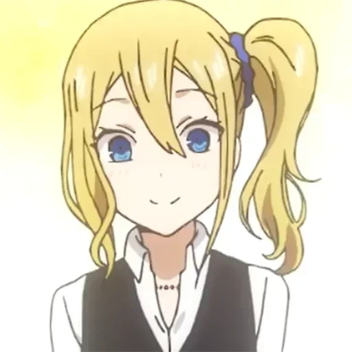 hayasaka, anime girl, karakter anime, lukisan gadis anime, karakter anime gadis