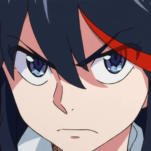 ryuko est des obscénités, ryuko matoi, kill la kill, personnages d'anime, tuer la kill anime