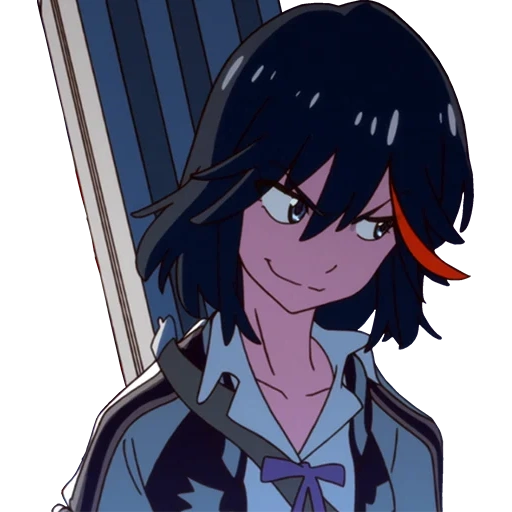 ryuko es obscenidades, ryuko matoi, matar a la presa, matar la kill mataro, kill la kill tsugumi