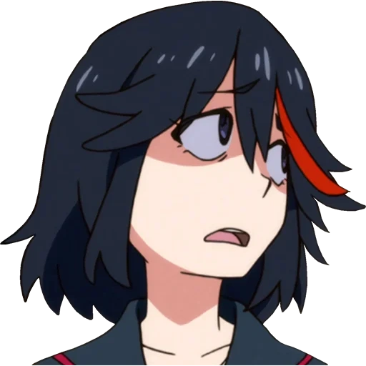 matoi, ryuko is obscenities, ryuko matoi, kill la kill, kill la kill stickers