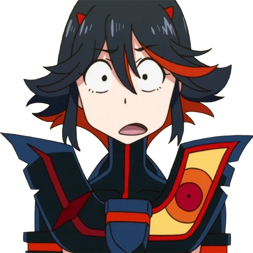 ryuko es obscenidades, matar a la presa, mata o muere, ryuko es una cuestión de anime