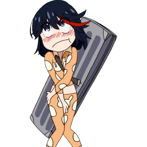 kill la kill, personnages d'anime, krushi kromsai ryuko mako, série animée kill la kill