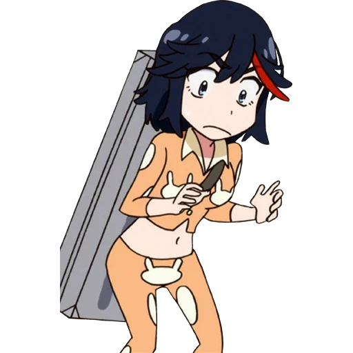 anime tyanki, kill la kill, fille animée, personnages d'anime, ryuko est une question d'anime