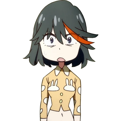 humain, ryuko est des obscénités, personnages d'anime, kill la kill memes, krushi kromsai ryuko mako