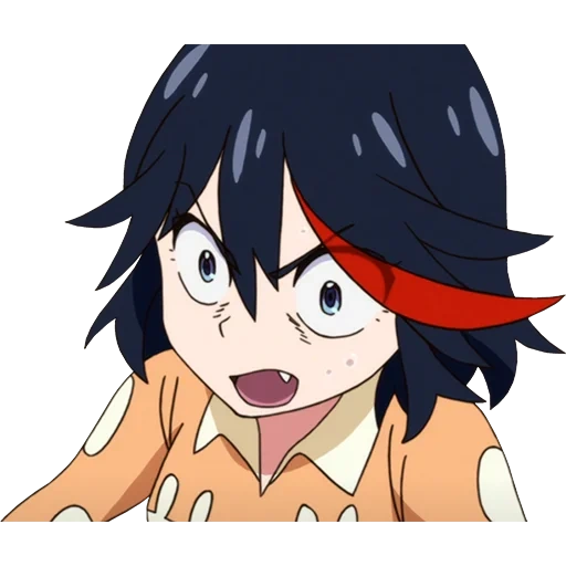 mother ryuko, ryuko is obscenities, anime characters, ryuko the mother frame, kill la kill memes