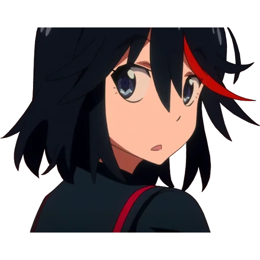 ryuko é obscenidades, ryuko matoi, personagens de anime, desenhos de anime de anime, akame ga kill ryuko mat