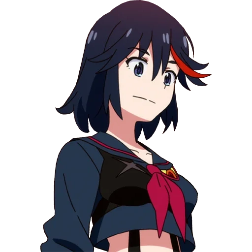 ryuko é obscenidades, ryuko matoi, personagens de anime, ryuko é uma questão de anime, matar um anime de matar
