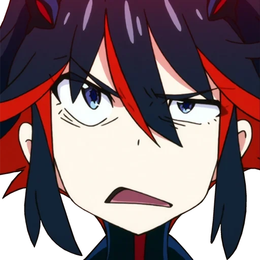 ryuko, ryuko est des obscénités, ryuko matoi, kill la kill, personnages d'anime